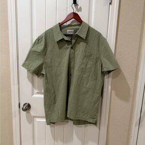Devil-Dog Dungarees olive shirt